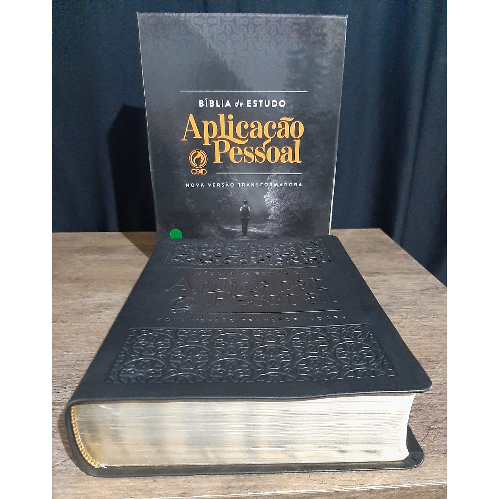 Biblia de Estudo Aplicacao Pessoal CPAD Nova Versao Transformadora ...