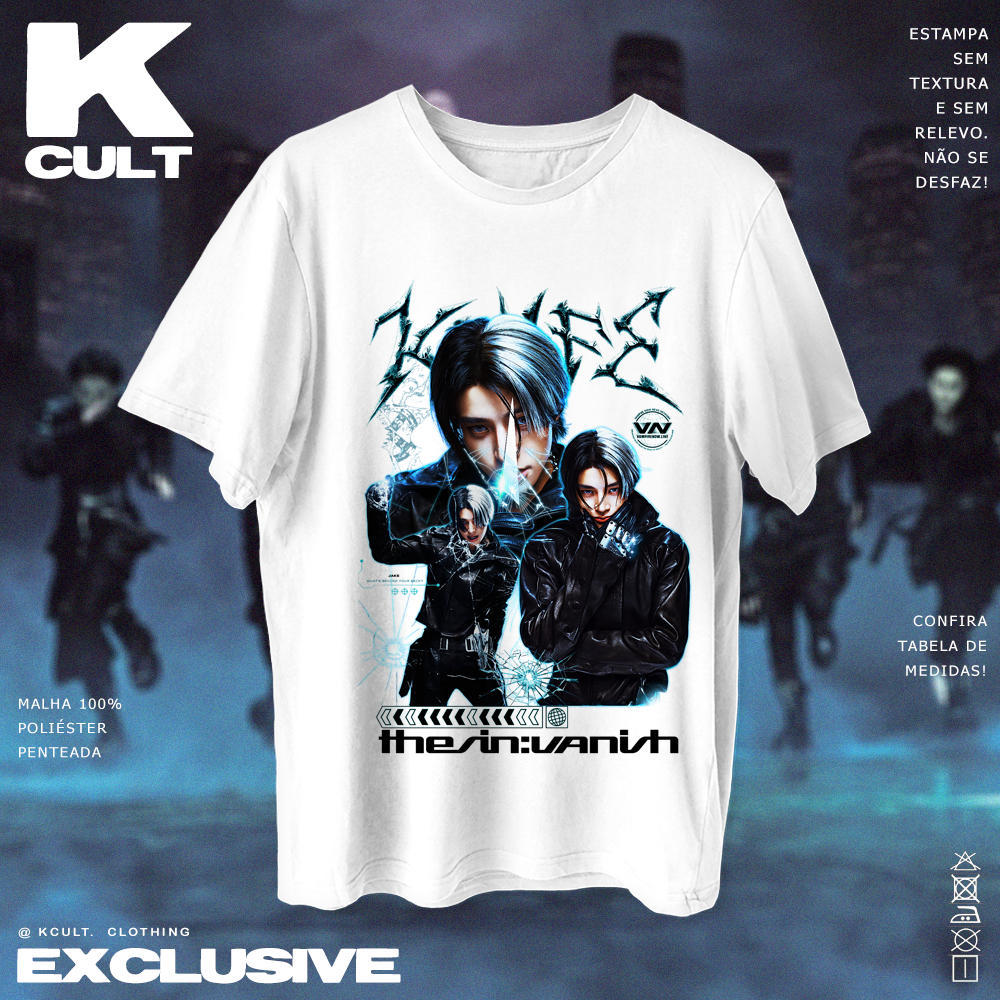 LANÇAMENTO] Camiseta Unissex 'Knife' ENHYPEN 'The Sin: Vanish