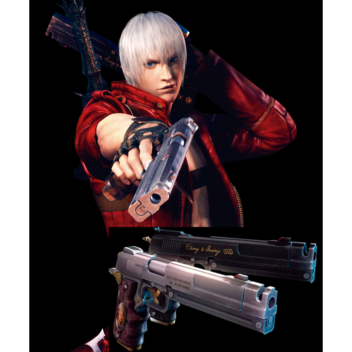 Ebony Ivory Devil May Cry Cosplay Decoração | Shopee Brasil
