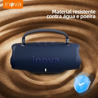 Inova Caixa de Som Bluetooth Portátil – Bateria de 1200mAh - Potente 10W + Design Compacto