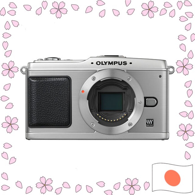 Câmera Digital Mirrorless OLYMPUS PEN E-P1 Corpo Apenas Prata