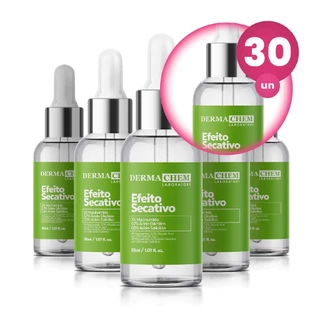 Kit 30 Sérum Efeito Secativo 30ml Dermachem em Oferta na Shopee