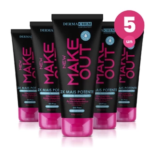 Kit 5 Sabonete Demaquilante New Make Out 100ml Dermachem em Oferta na Shopee