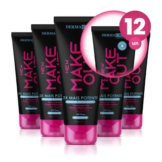 Kit 12 Sabonete Demaquilante New Make Out 100ml Dermachem em Oferta na Shopee