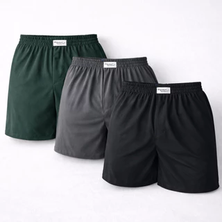 Kit 3 Samba Canção Masculina 100% Algodão Com Abertura Conforto Pijama Dormir em Oferta na Shopee