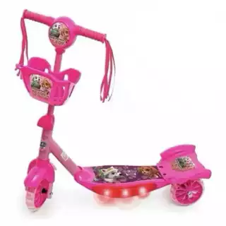 Patinete De Meninos Meninas Patinete Infantil Pata Musical 3 Rodas Cesta E Luzes Até 35kg em Oferta na Shopee