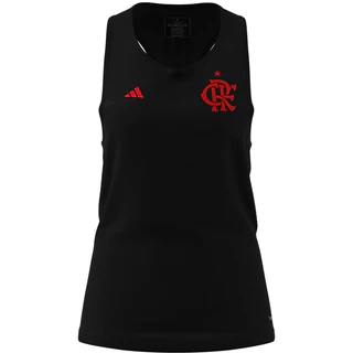 Regata Flamengo Feminina Poliamida Preta Adidas 2025 em Oferta na Shopee