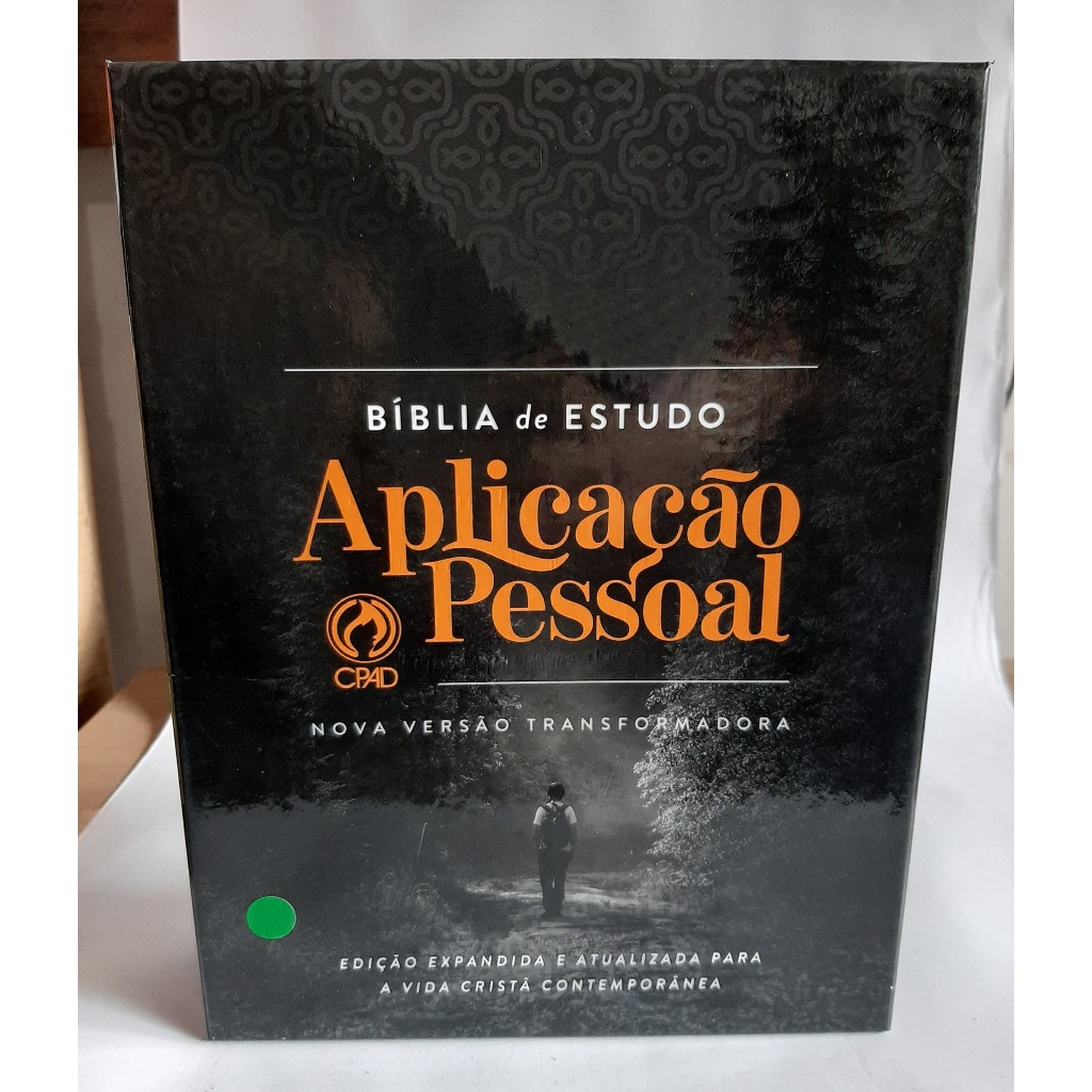 Biblia de Estudo Aplicacao Pessoal Nova Versao Transformadora CPAD ...