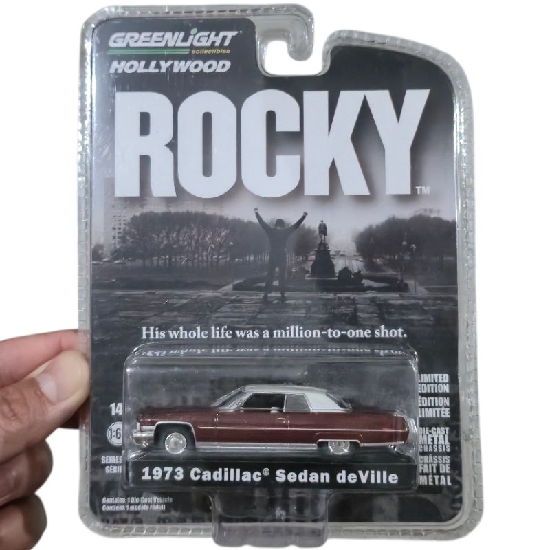 1973 Cadillac Sedan deVille Rocky Greenlight Collectibles | Shopee