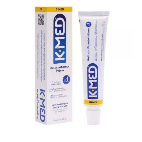 Gel Lubrificante K-Med Íntimo à Base de Água 25g | Shopee Brasil