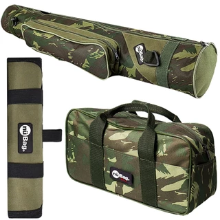 Kit Pesca Completo Bolsa De Mão + Porta Anzol + Porta Varas 150cm Tubular Com Zíper NüBag Luxo em Oferta na Shopee