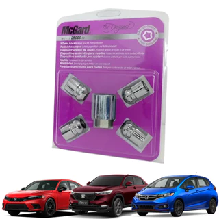 Parafuso Porca Proteção Antifurto Rodas Fit City Civic New Civic New Civic G10 Accord CR-V HR-V WR-V em Oferta na Shopee