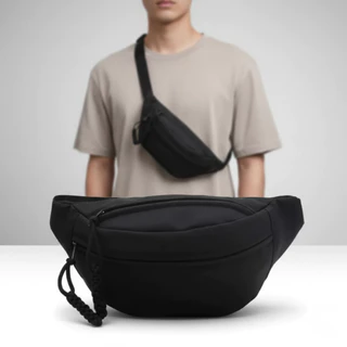 Pochete Transversal Unissex Impermeável Tiracolo Leve e Compacta, Ideal para Dia a Dia, Shows, Viagens e Eventos
