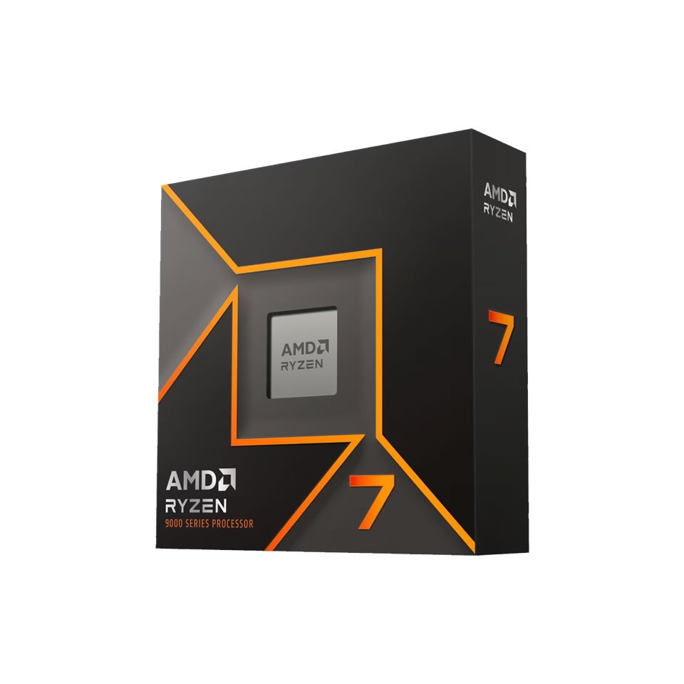 CPU AMD Ryzen 7 9700X BOX AMD Ryzen 7 9700X (8C/16T) 3.8GHz/8MB+32MB/65W/AM5 BOX [100
