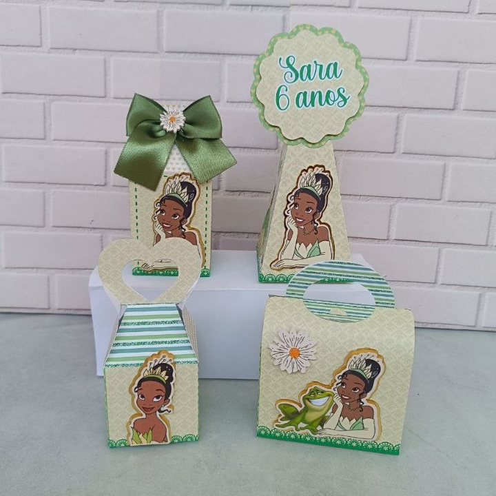 Kit Personalizados Princesa Tiana - A princesa e o Sapo Lembrancinha ...