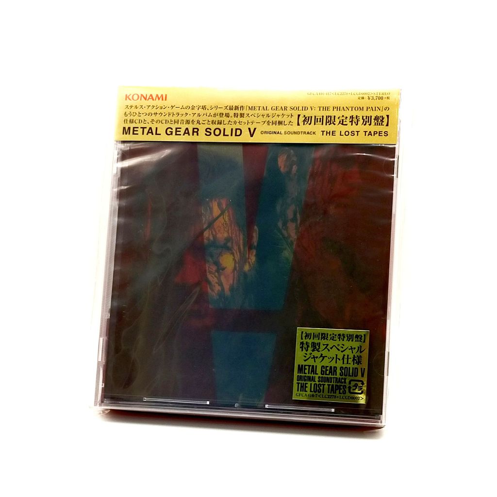 METAL GEAR SOLID 5 V ORIGINAL SOUNDTRACK " The Lost Tapes " CD Cassete