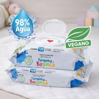 Kit 10 Pacotes Toalhas Umedecidas TURMINHA DA BAGUNÇA 120 Folhas - 19x13 cm com Tampa em Oferta na Shopee