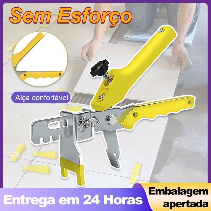 Alicate nivelador de pisos de cerâmica para assentamento de azulejos e cerâmicas