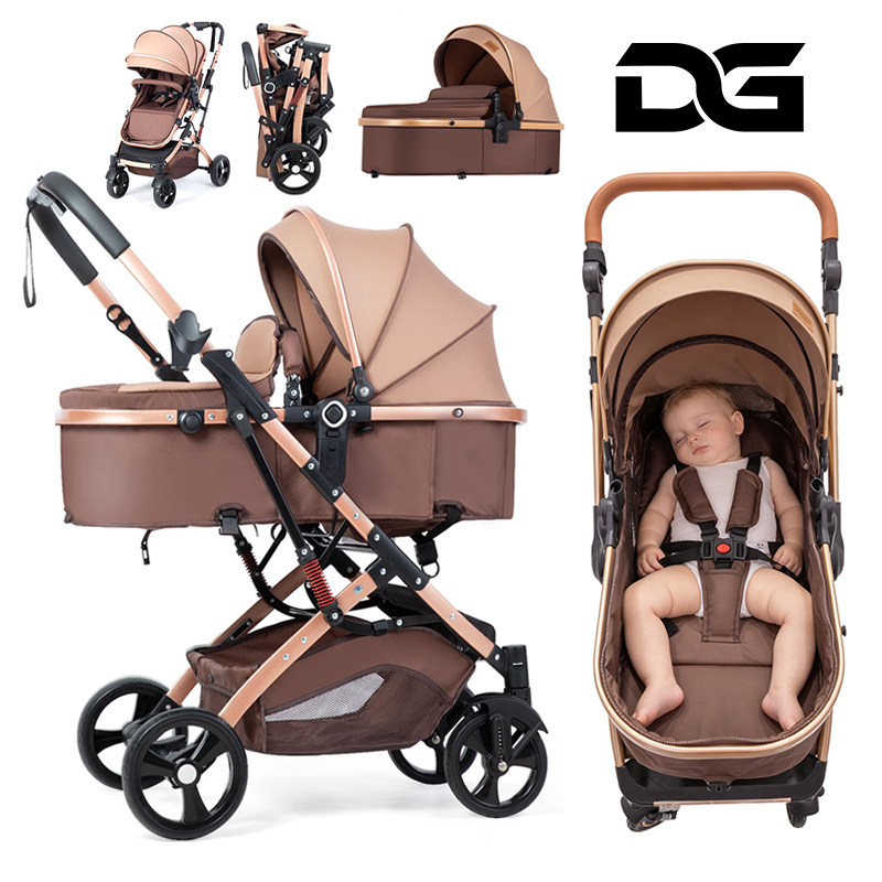 未使用 PHAT Grooves - Baby,Baby,Baby,Baby, Carrinho de Bebe Passeio Berço Reversível com Moisés até 15kg
