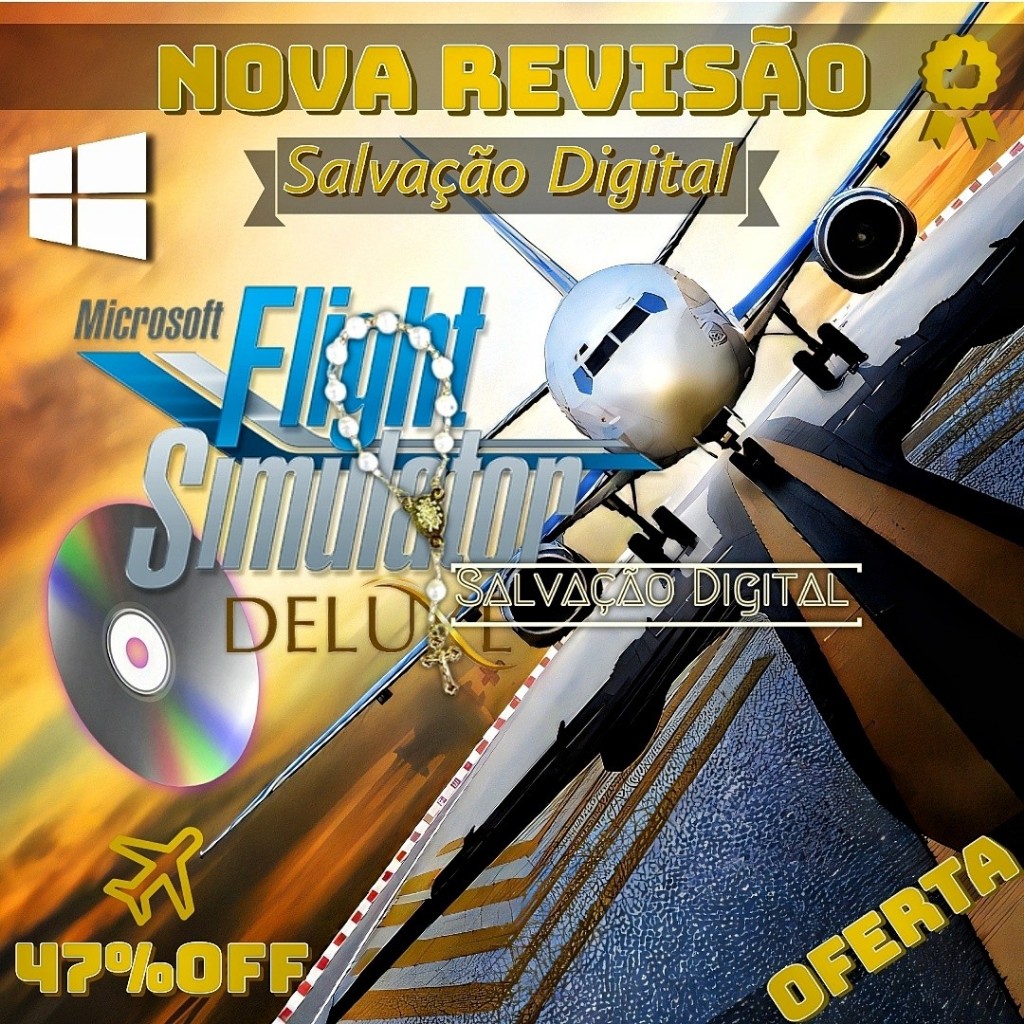 CD DVD BDL - Flight Simulator X DELUXE+ACCELERATION Microsoft | Shopee ...