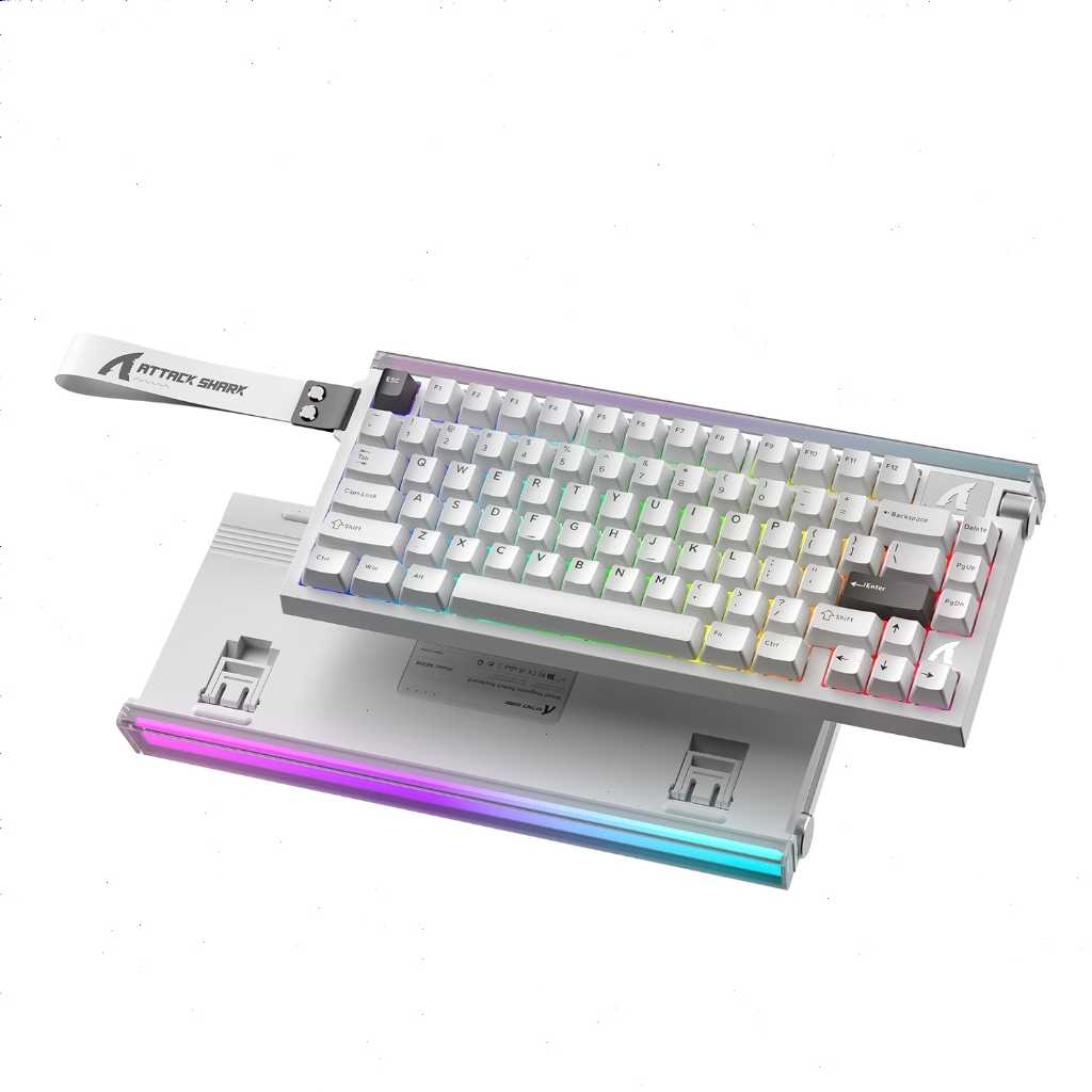 ATTACK SHARK R85 HE Rapid Trigger Keyboard Magnetic Switch with Custom ...