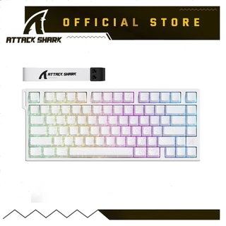 ATTACK SHARK R82 HE Rapid Trigger Keyboard Magnetic Switch with 0.005MM RT