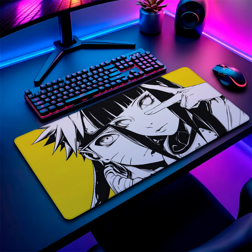 Mouse Pad Speed Antiderrapante Gamer Bordas Costuradas Confortavel Com ...