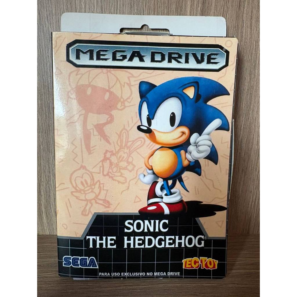 Sonic The Hedgehog – Mega Drive (Cartucho Original) | Shopee Brasil