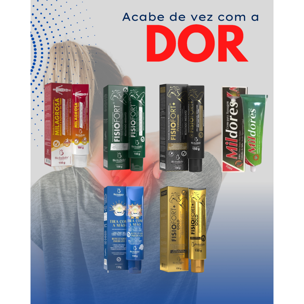 Pomada Analgésica Para Dor Muscular, Lombar e Articular | Ação Rápida ...