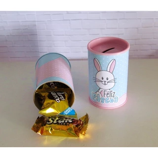 Cofrinhos Personalizados Páscoa | lembrancinhas | Mesversário | FAZEMOS EM TODOS OS TEMAS em Oferta na Shopee
