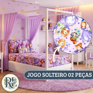 Jogo de Lençol Solteiro 02 Peças Estampas (Diversas) em Oferta na Shopee