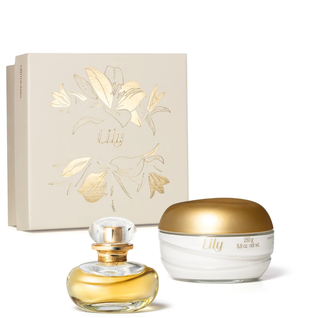 O´boticario Kit Presente Lily (ORIGINAL E LACRADO) | Shopee Brasil