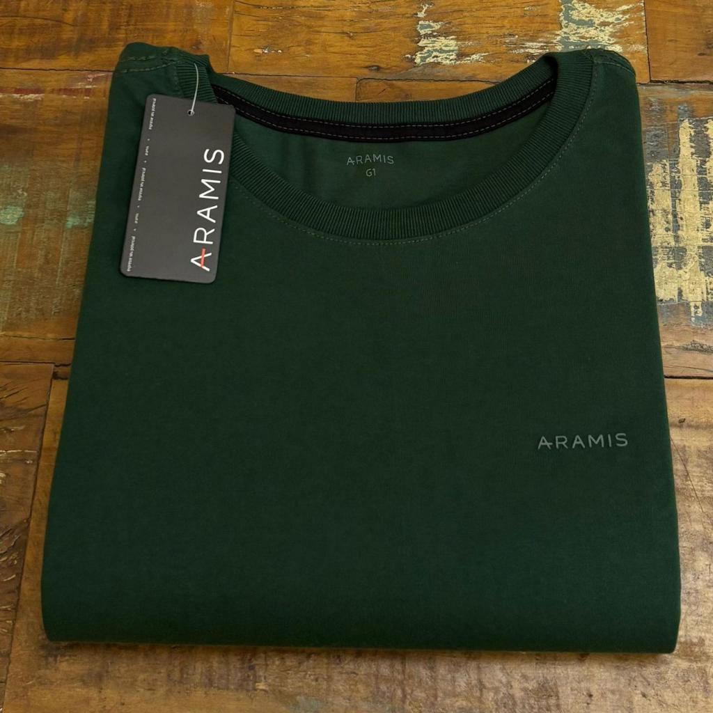 Camiseta masculina 100% algodão logo monocromático plus size G1- G2 - G3