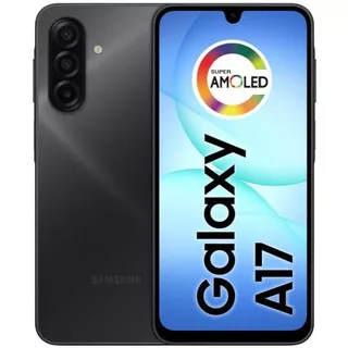 Celular Samsung Galaxy A17, 128GB, 4GB, 50MP Tela 6.7", IP54 - Preto em Oferta na Shopee