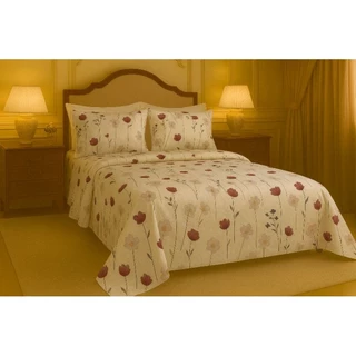 JOGO DE CAMA DE QUEEN & CASAL 400 Fios 3 Peças com Porta Travesseiro – Toque Macio e Elegante em Oferta na Shopee