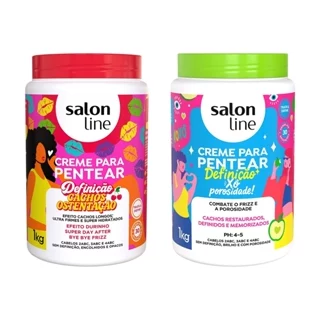 Kit 2 Cremes para Pentear Xô Porosidade & Selagem Máxima e Cachos Ostentação 1kg em Oferta na Shopee