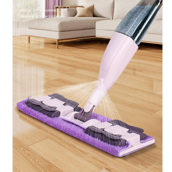 Mop Spray Rodo Inteligente Limpeza Flash Mágico Esfregão Dispenser COM 1 PANO | Shopee Brasil