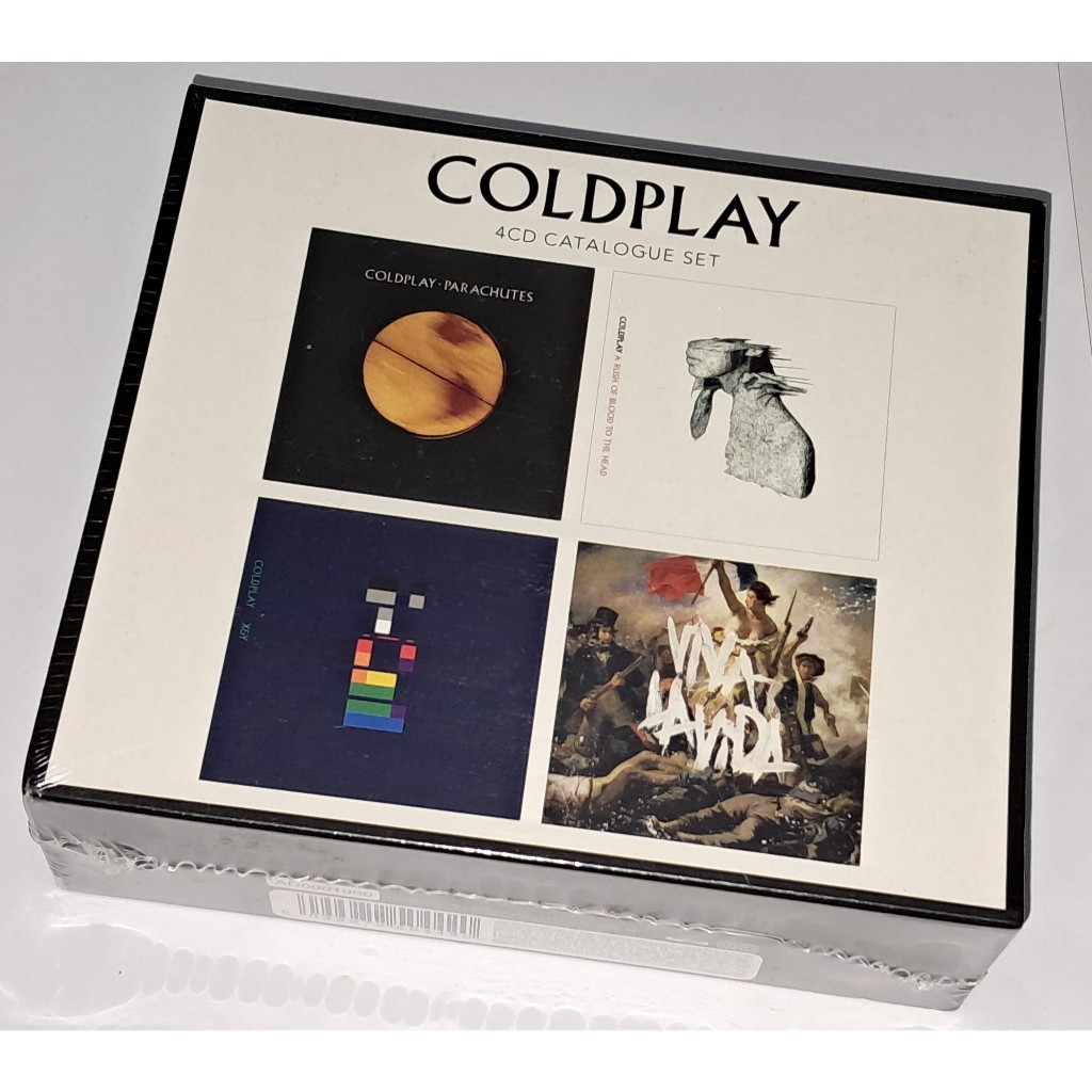 Coldplay - 4 Cd Catalogue Set ( Box 4 Cds / Lacrado ) | Shopee Brasil