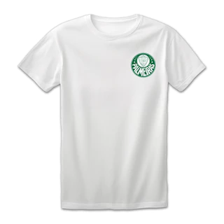 Camiseta Unissex Estampa Palmeiras Futebol Algodão Conforto Verão Estilo Casual Dia a Dia Promoção