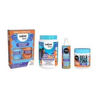 Kit Rotina Completa Definição Natural em Oferta na Shopee