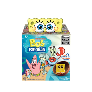 Caixa Surpresa Bob Esponja 47g - Cacau Show em Oferta na Shopee