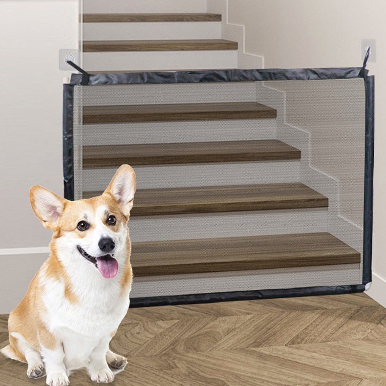 Tela de proteção para Cachorro Pet Cerca Cercado Portas Removível ...