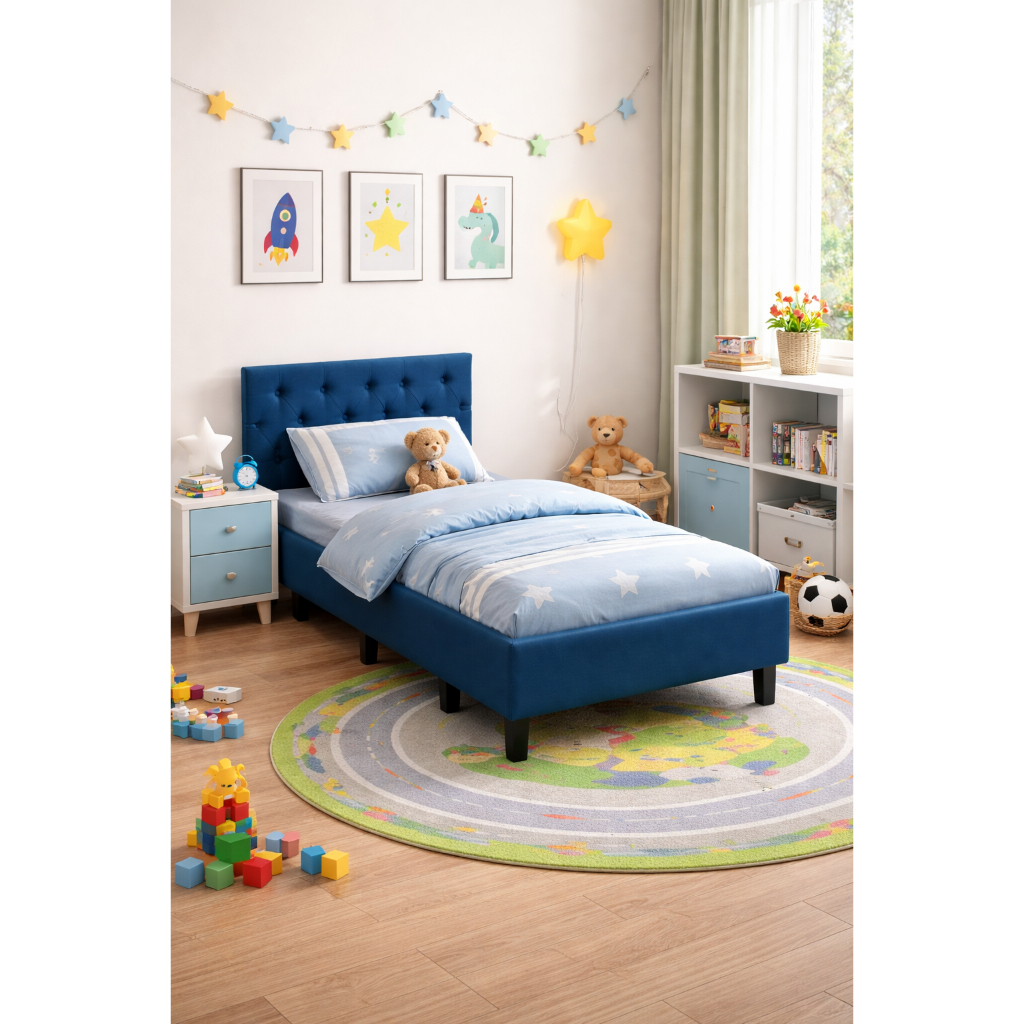 Cama Box Dobrável Infantil com Cabeceira e Colchão - Compacta e ...