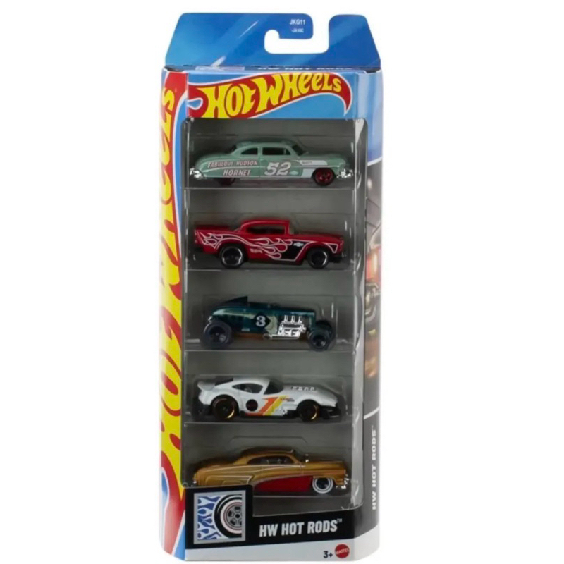 f*6様 0‼️HW HOT RODS Hot Wheels 5台セット ミニカ Hot Wheels Five Pack HW Hot Rods 2026 - Exclusivo Hudson Hornet