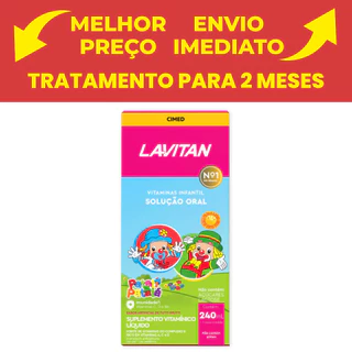 1 Unidade Lavitan Infantil Patati Patata Tutti Frutti com 240ml em Oferta na Shopee
