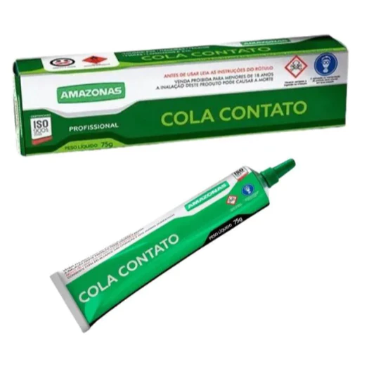 COLA DE CONTATO 75G - ADESIVO DE CONTATO AMAZONAS