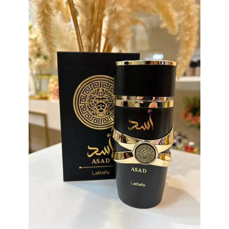 Perfume Masculino Lataffa Asad preto 100ml