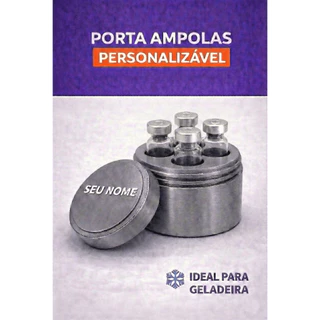 Porta Ampolas |  Estojo Organizador para 4 Ampolas  | Personalizável em Oferta na Shopee
