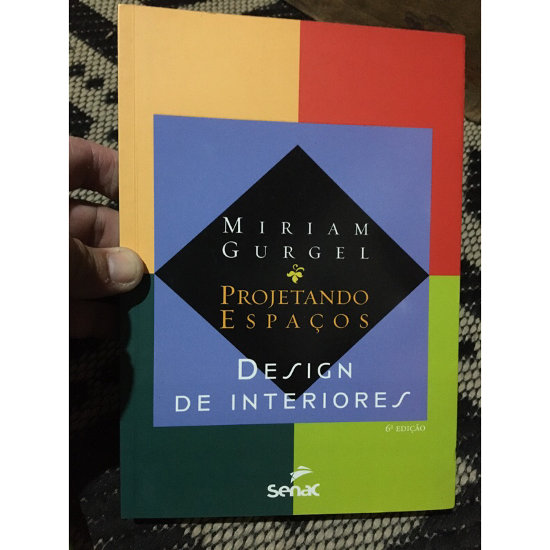 Livro projetando espaços design de interiores -Miriam Gurgel | Shopee ...