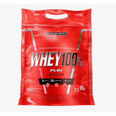 Whey Protein 100% Pure Integralmedica 900g
